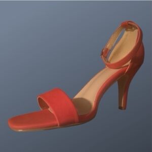 Elegant Red Women's Heels